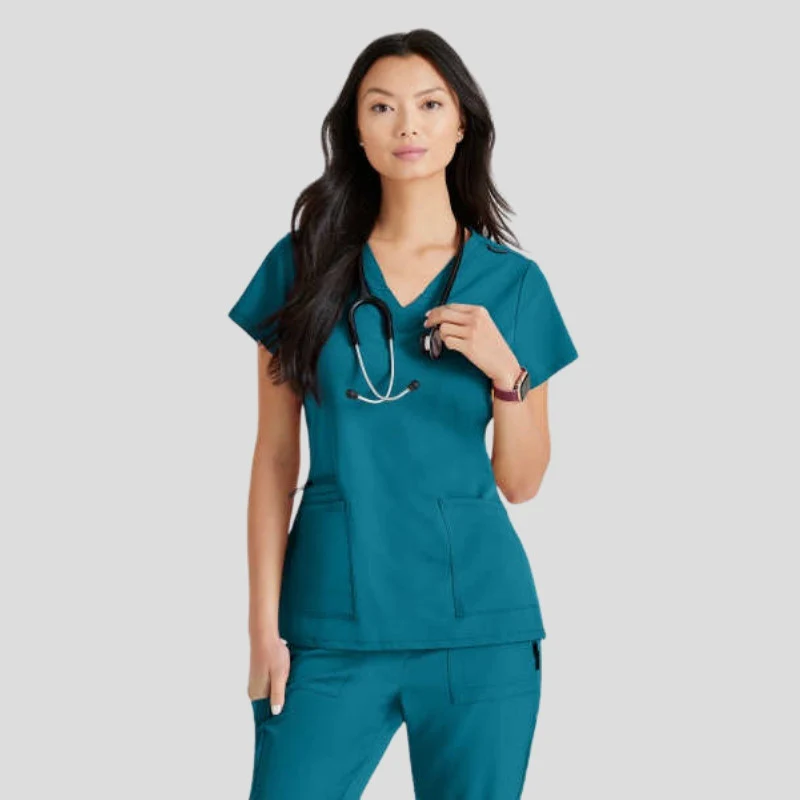 Barco Unify V Neck Women’s Scrub Set - Image 17