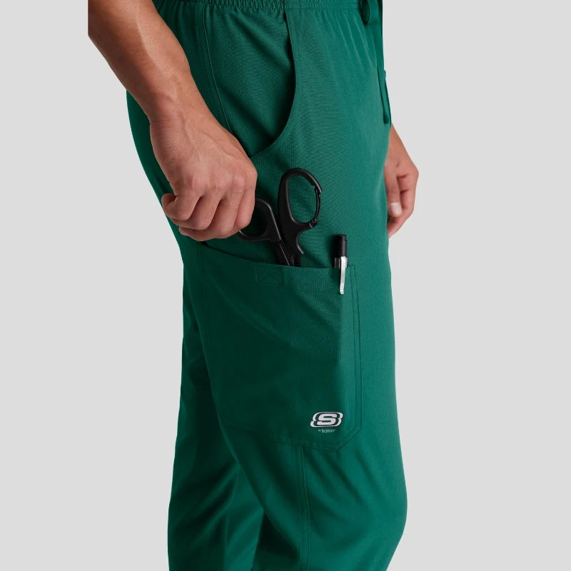 Crew Neck Jogger Men's Scrub Set - Image 10