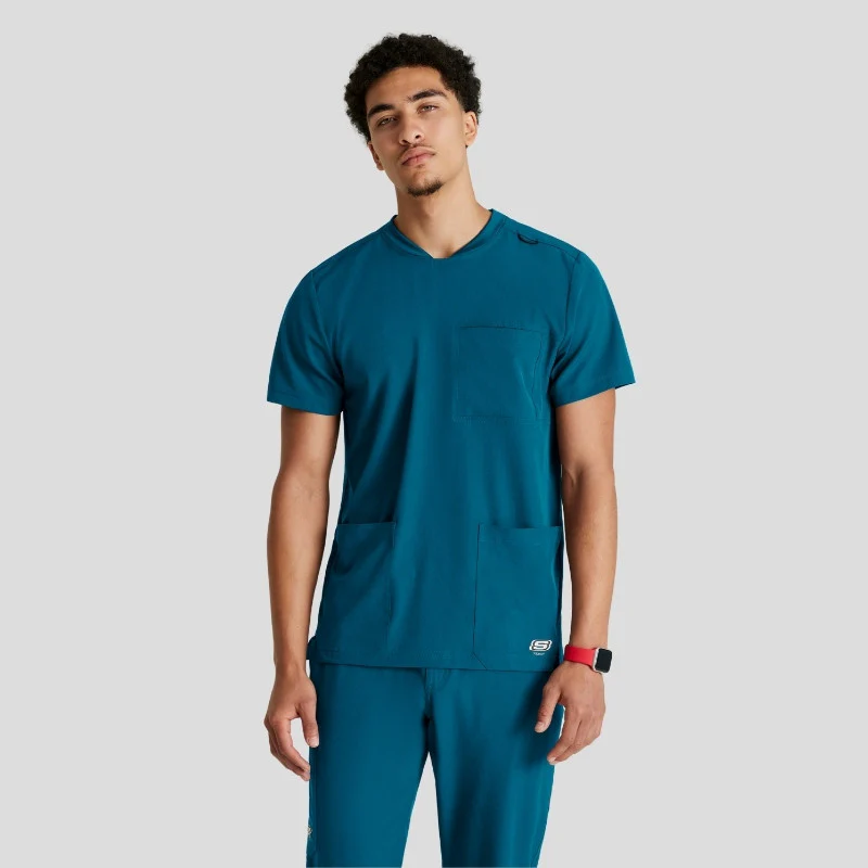 Crew Neck Jogger Men's Scrub Set - Image 26