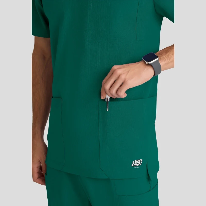 Crew Neck Jogger Men's Scrub Set - Image 4