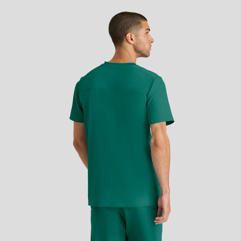 Crew Neck Jogger Men's Scrub Set - Image 5