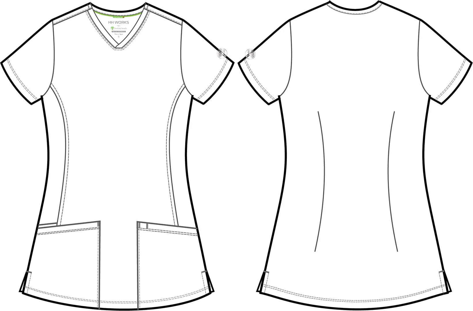 HH Works Monica & Rebecca Women’s Scrub Set - Image 11