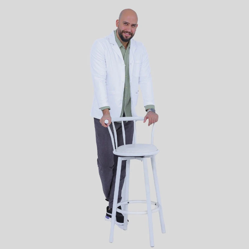 Rawi Men’s Short Lab Coat - Image 4