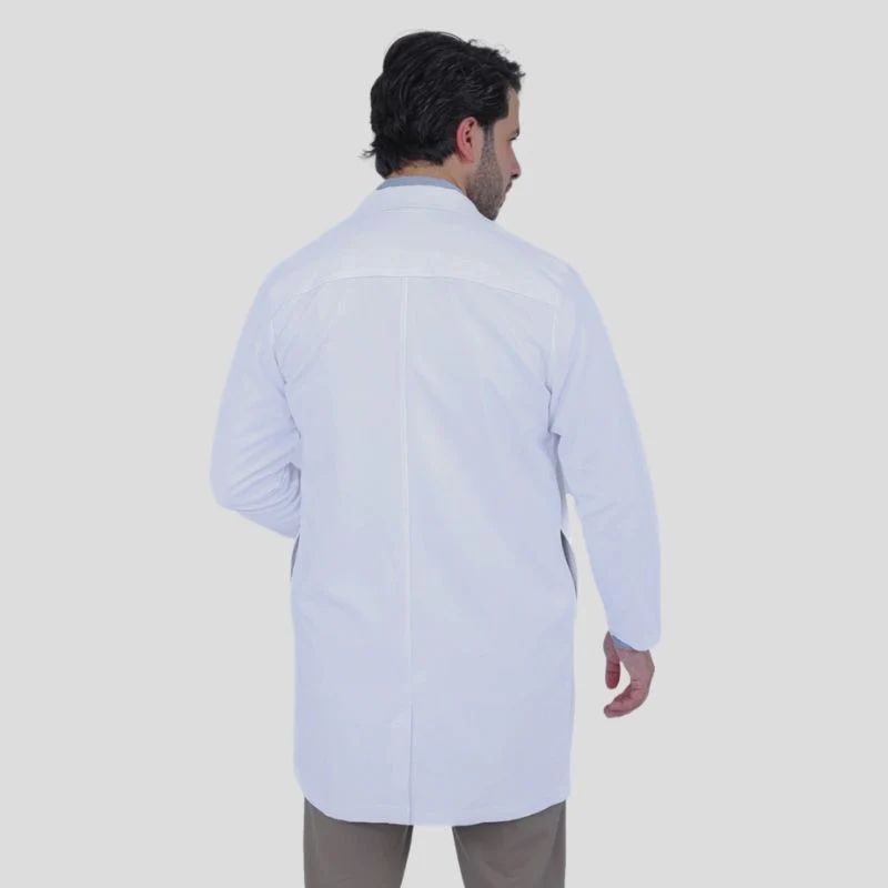 Rayan Men’s Long Lab Coat - Image 4