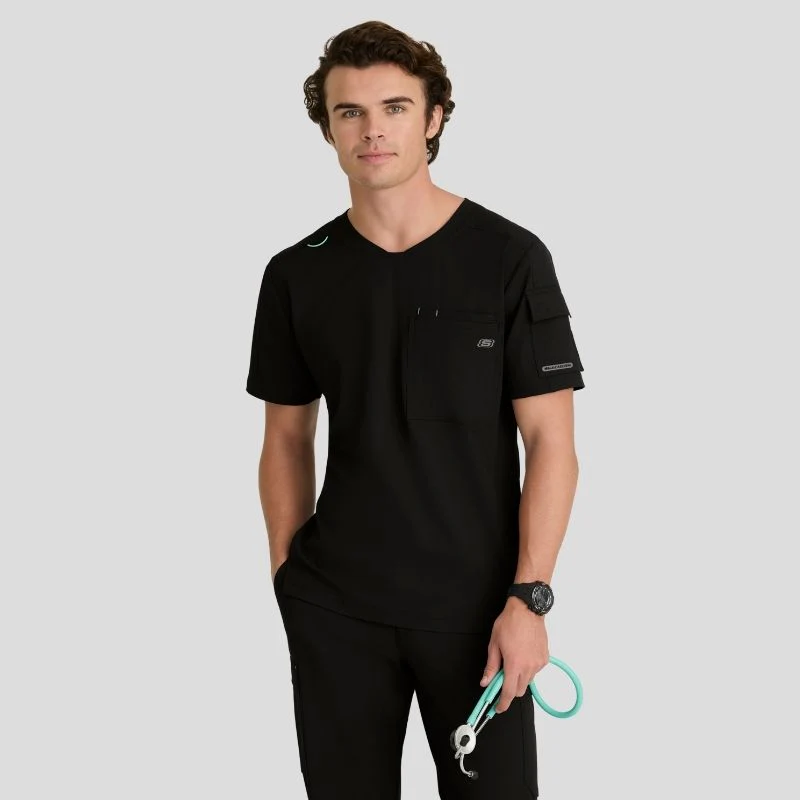 Skechers Ripstop Station & Terrain Men’s Scrub Set - Image 12