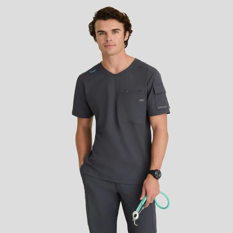 Skechers Ripstop Station & Terrain Men’s Scrub Set - Image 15