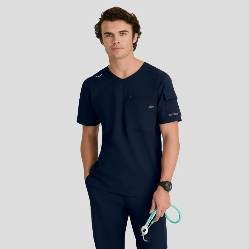 Skechers Ripstop Station & Terrain Men’s Scrub Set - Image 9