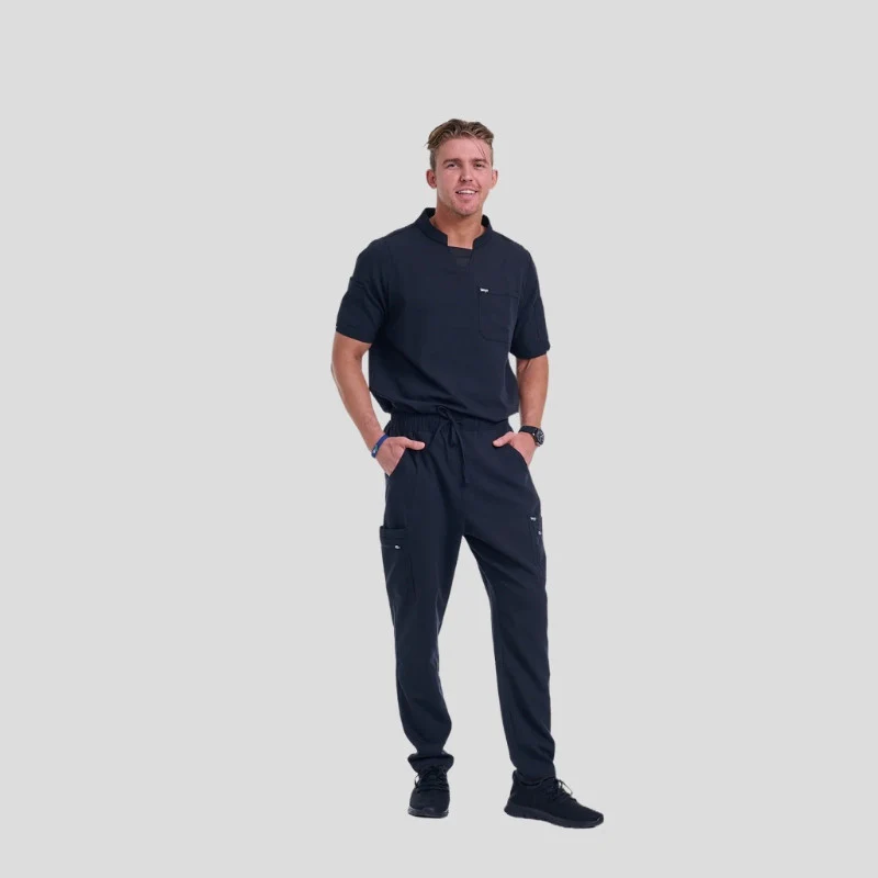 Tango V Neck & Straight Pant Men’s Scrub Set - Image 20