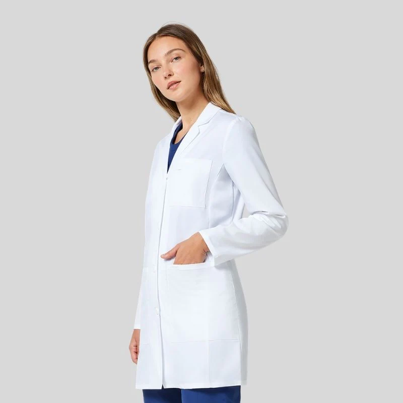 Women's Consultation Long Lab Coat - Image 4